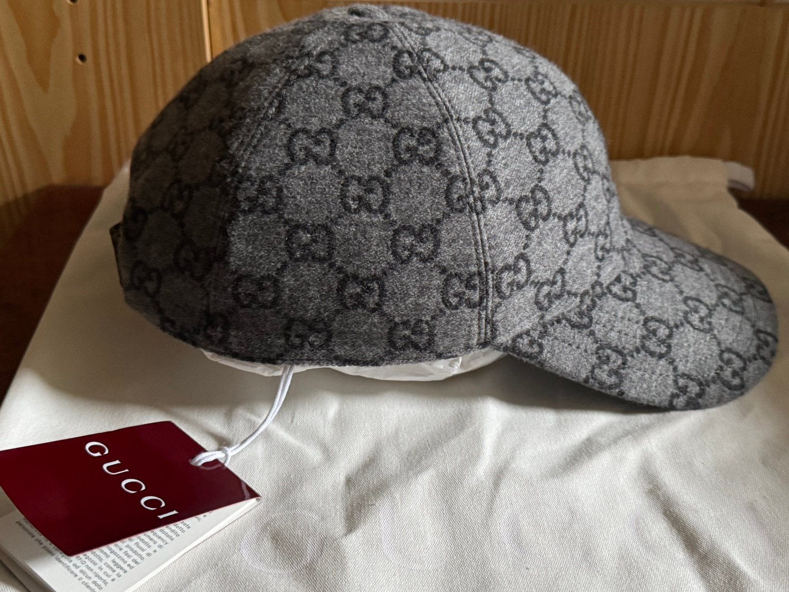 Casquette Gucci en laine, Vêtements | Hommes, Enlèvement ou Envoi, Neuf, One size fits all, Casquette