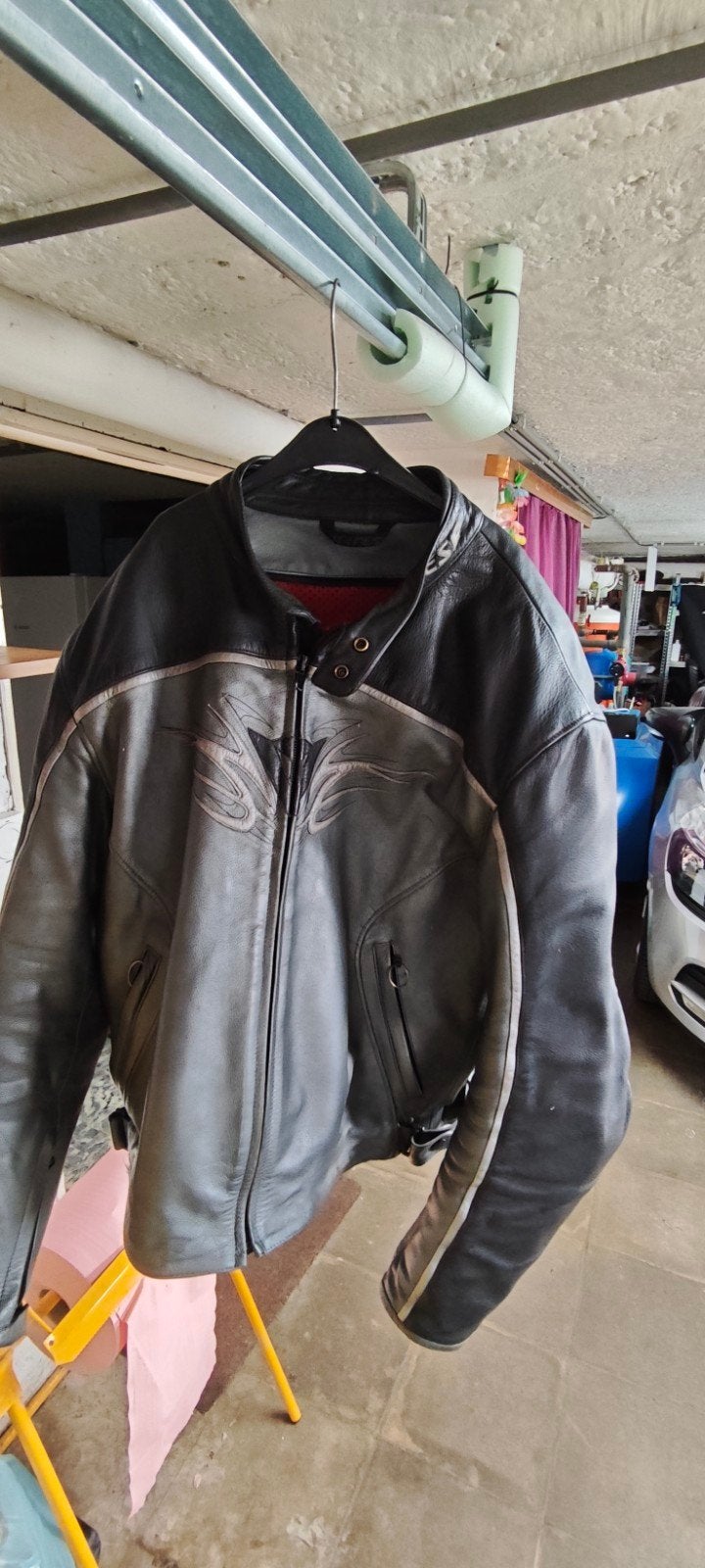 Veste cuir moto dainese, DAINESE, Seconde main, Manteau | cuir, Enlèvement