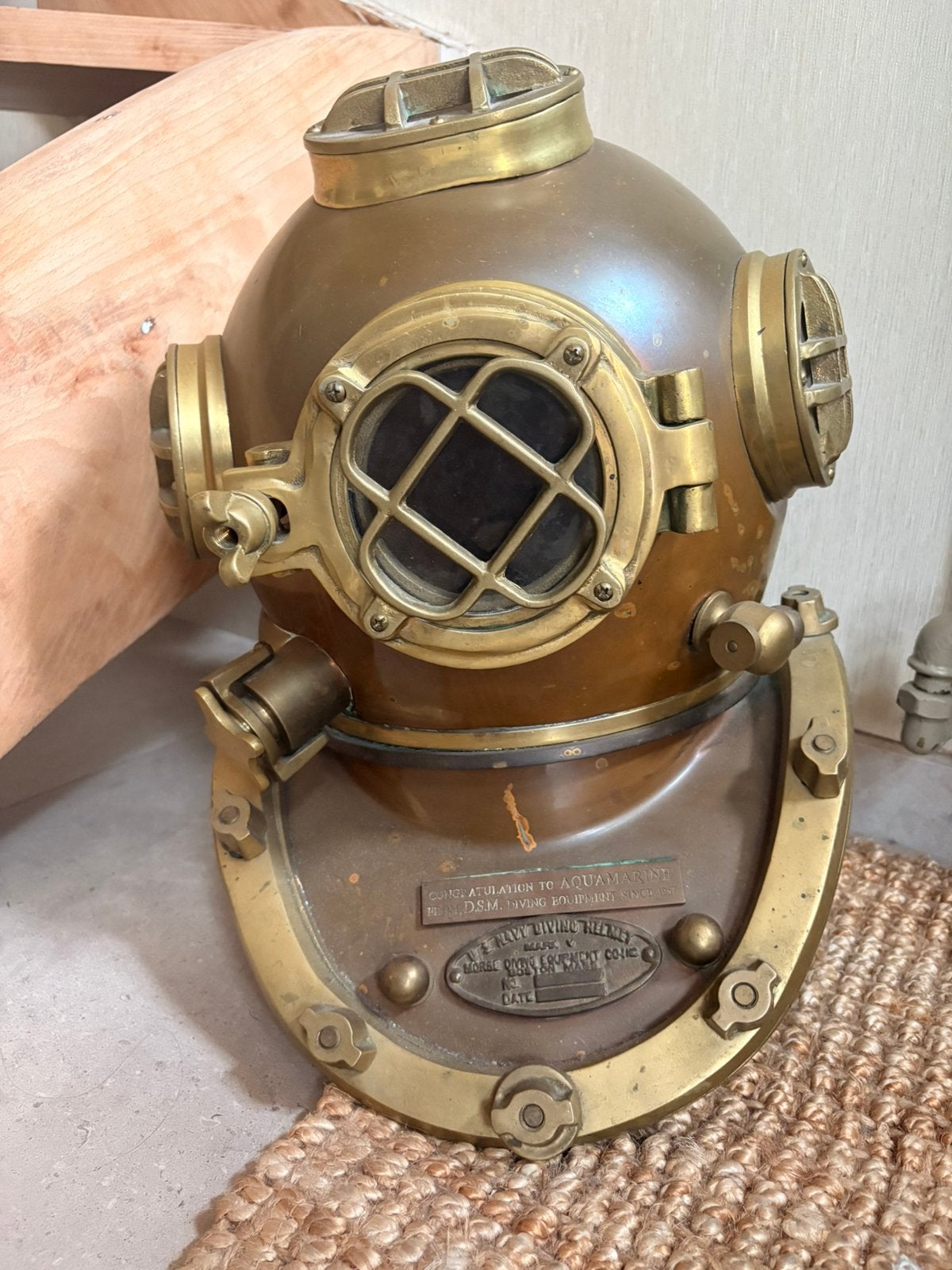 Casque de scanphandre - Duikhelm, Antiek en Kunst, Ophalen
