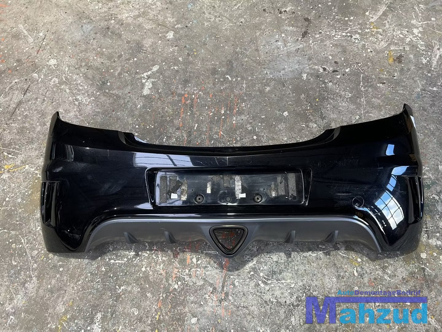 OPEL CORSA D OPC Zwart achterbumper 2006-2014, Arrière, Pare-chocs, Opel Automobile GmbH, Opel
