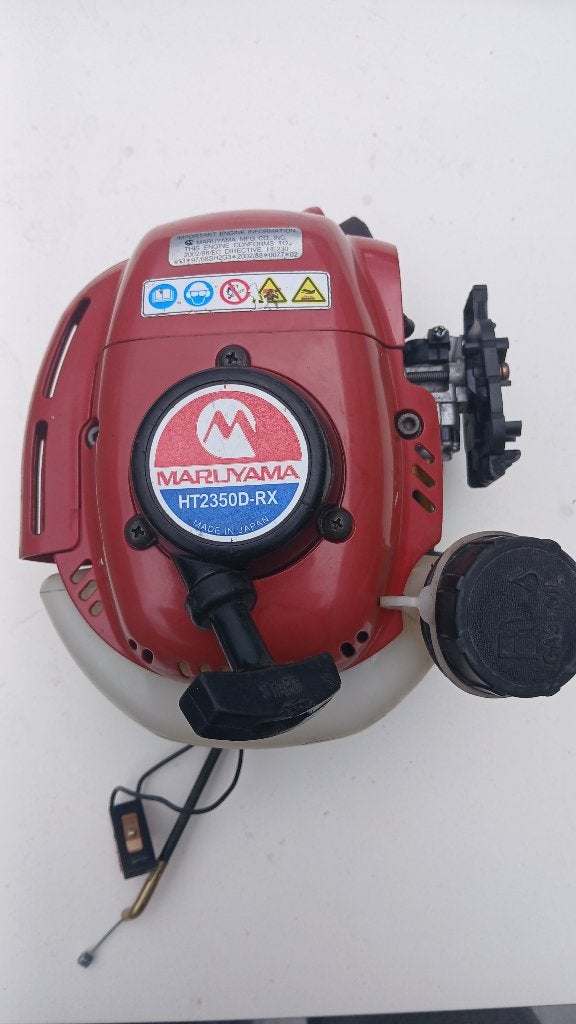 Motor Heggeschaar, Ophalen