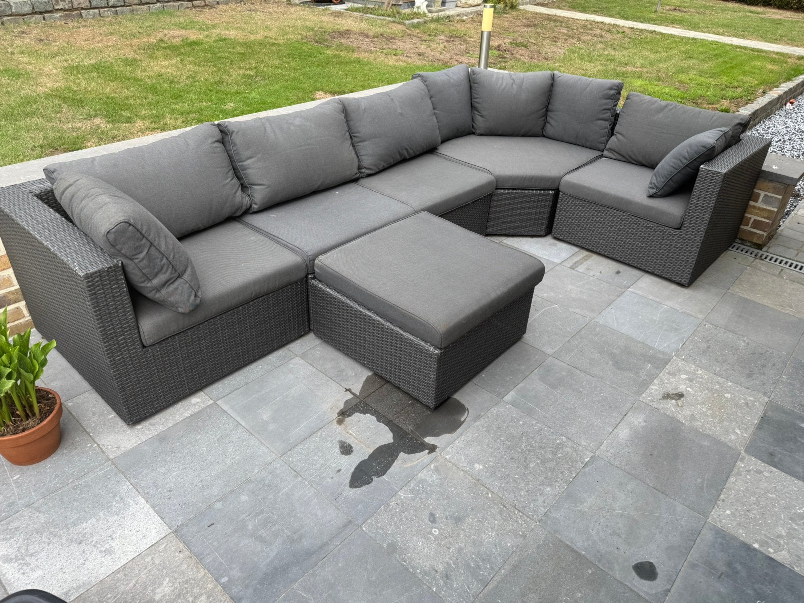 Tuinsalon, Tuin en Terras, Tuinsets en Loungesets, Ophalen, Zo goed als nieuw