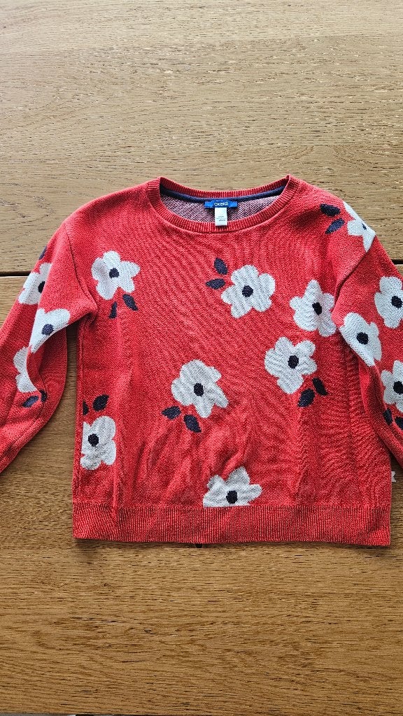 Pull pour fille taille 128 Okaidi, Okaïdi, Pull ou Veste, Enlèvement, Utilisé