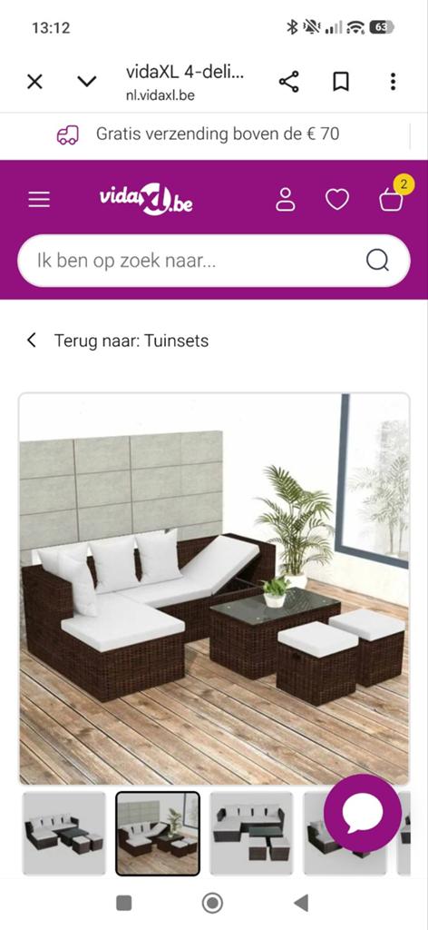 Lounge, Tuin en Terras, Ophalen