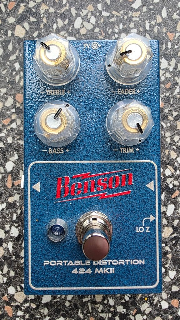 Benson Portable Distortion MKII, Ophalen of Verzenden, Zo goed als nieuw, Distortion, Overdrive of Fuzz