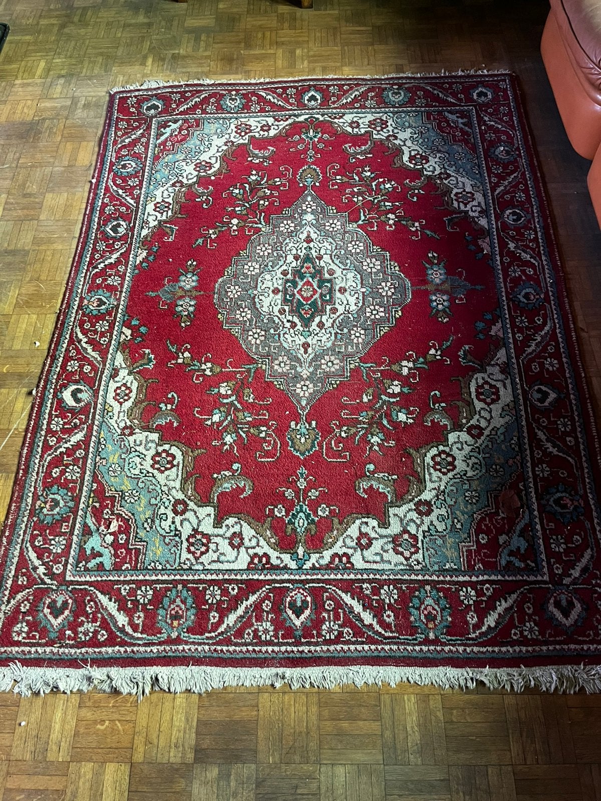 Perzisch Tapijt, Ophalen, Gebruikt, 100 tot 150 cm, Perzisch