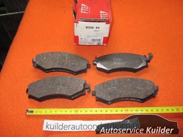 Remblokken voorzijde Nissan 200SX Primera w10 FTE  BP572 BP1, Auto-onderdelen, -, -, Nieuw, Ophalen of Verzenden