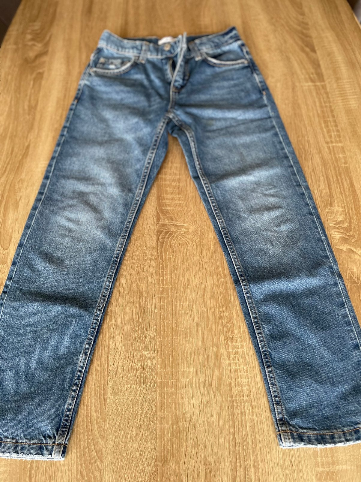 Jeansbroek voor jongens Maat 152, Kleding | Heren, Spijkerbroeken en Jeans, Ophalen of Verzenden, Zo goed als nieuw, Blauw, Overige jeansmaten