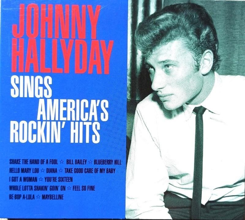 cd JOHNNY HALLYDAY - SINGS AMERICA'S ROCKIN'HITS, Ophalen of Verzenden, Zo goed als nieuw
