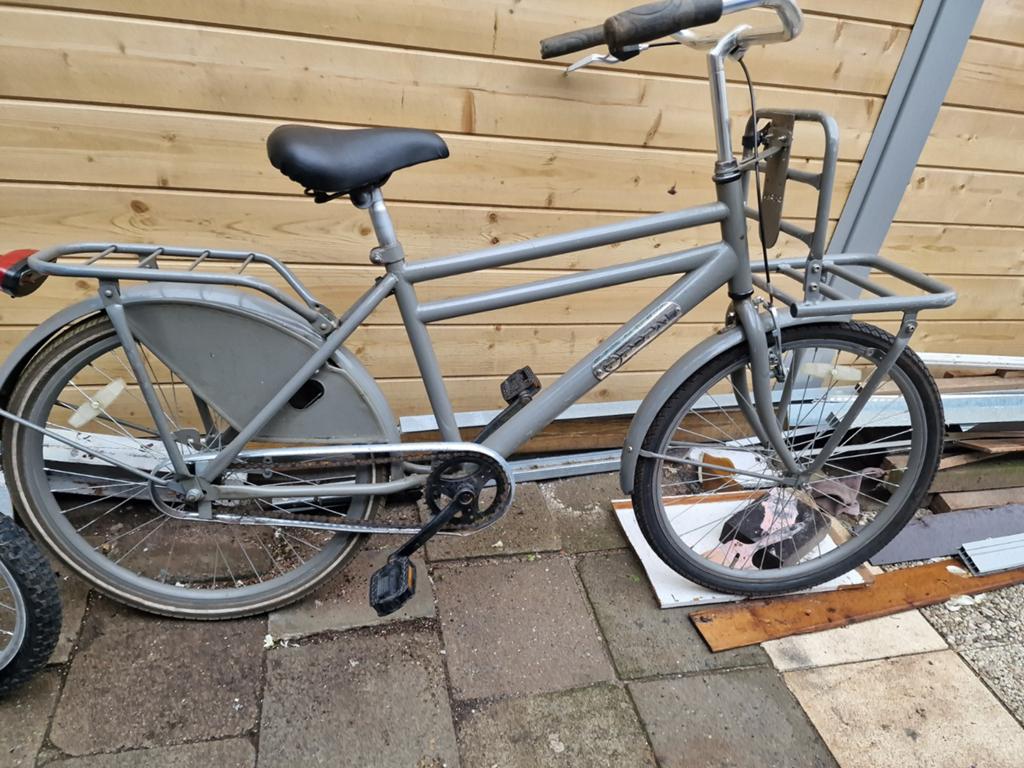 Jongensfiets, Ophalen