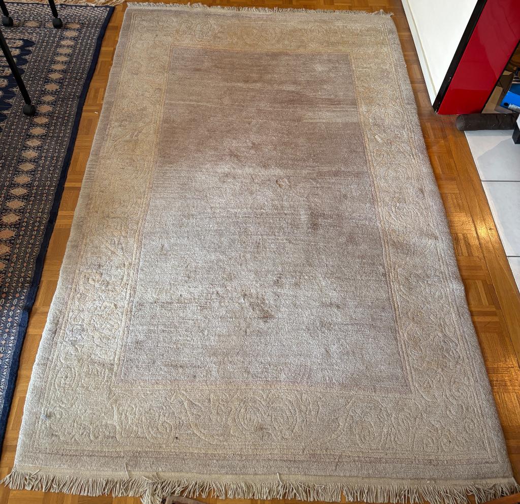 Tapis tibétain en laine fait main 270x170cm, Enlèvement