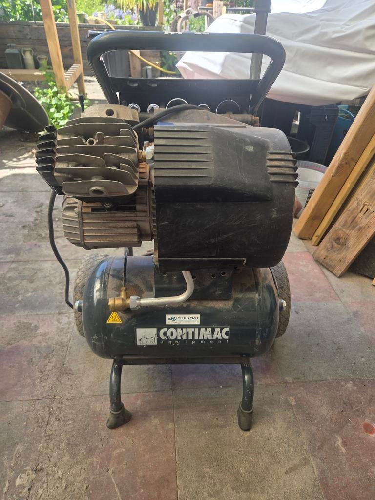 Compresseur contimac, Moins de 25 litres, Comme neuf, Enlèvement, Mobile