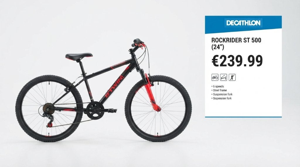 Decathlon Elops + 2  meisjesfiets ca. Zeer goede staat, Ophalen of Verzenden, Zo goed als nieuw, Versnellingen