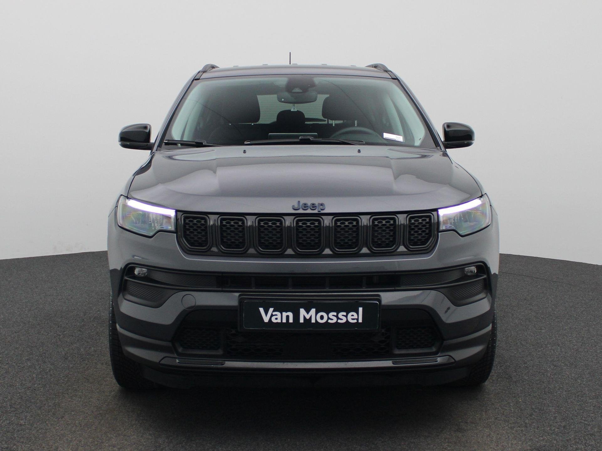 Jeep Compass 1.3 Turbo T4 190 4xe ATX Night Eagle, Auto's, Automaat, Gebruikt, 4 cilinders, 5 zetels