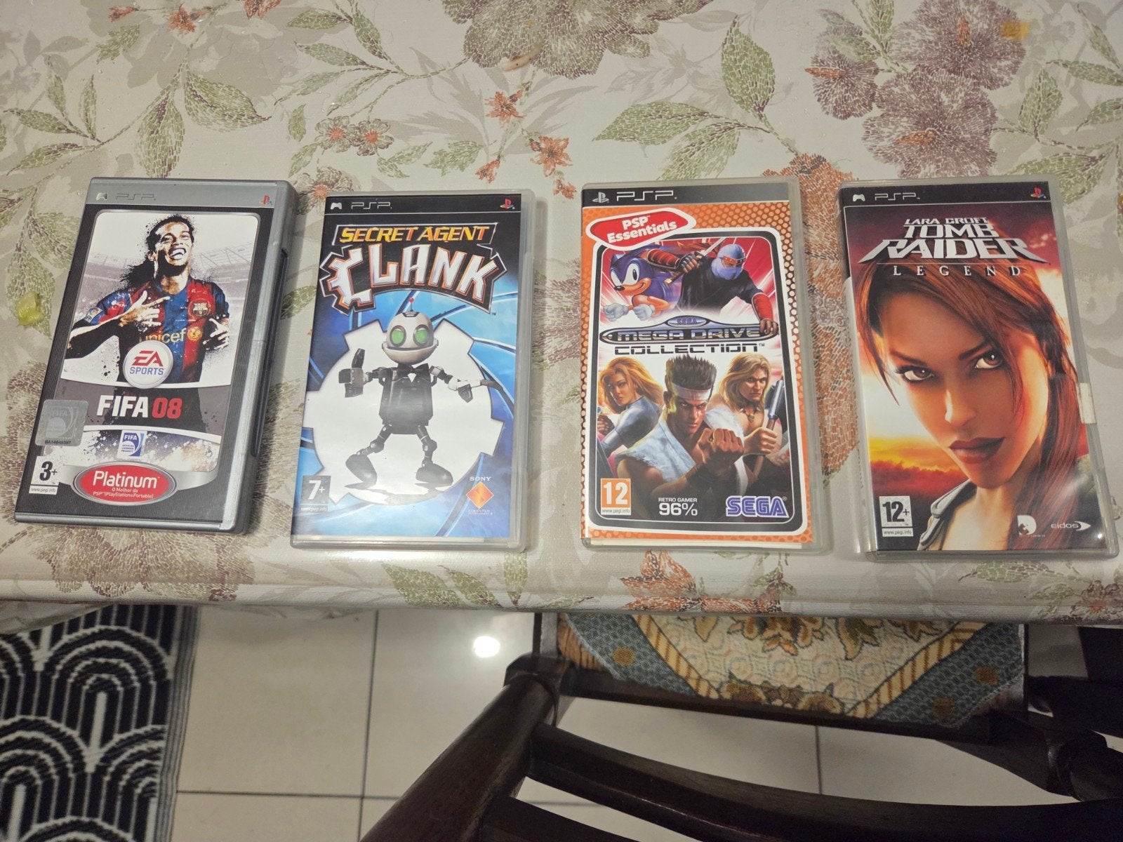 Jeux PSP, Ophalen