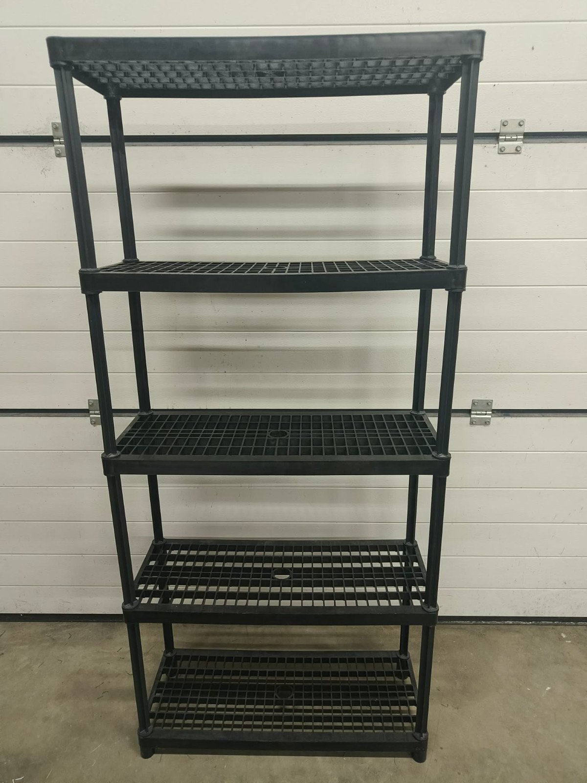 plastic opbergrek, Ophalen