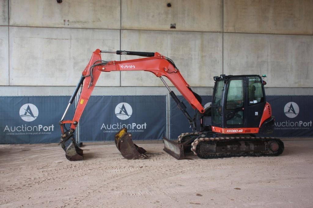 Veiling: Graafmachines en Wielladers, Zakelijke goederen, Machines en Bouw | Kranen en Graafmachines, Graafmachine, Ophalen