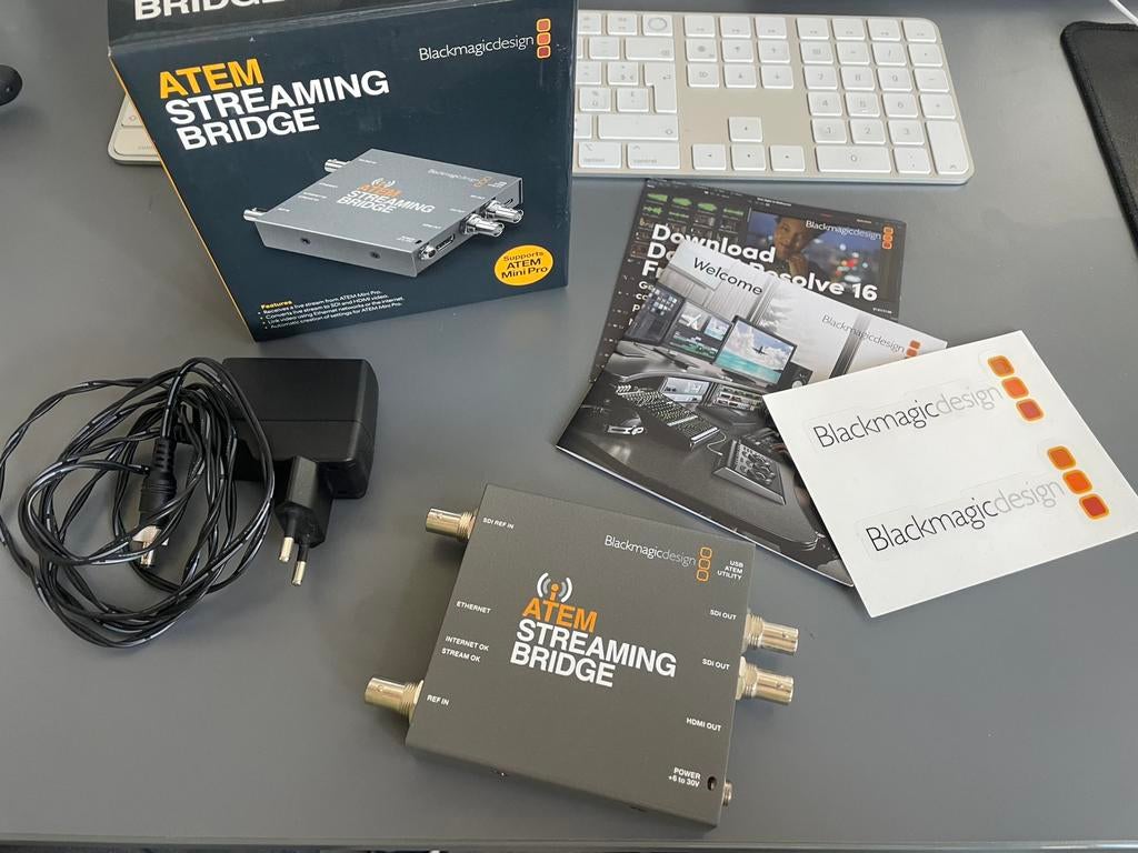 Blackmagic ATEM Streaming Bridge, Ophalen, Zo goed als nieuw