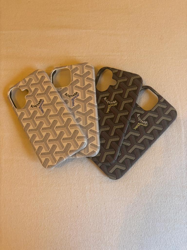 Coque de telephone Goyard, Envoi, Comme neuf, Noir