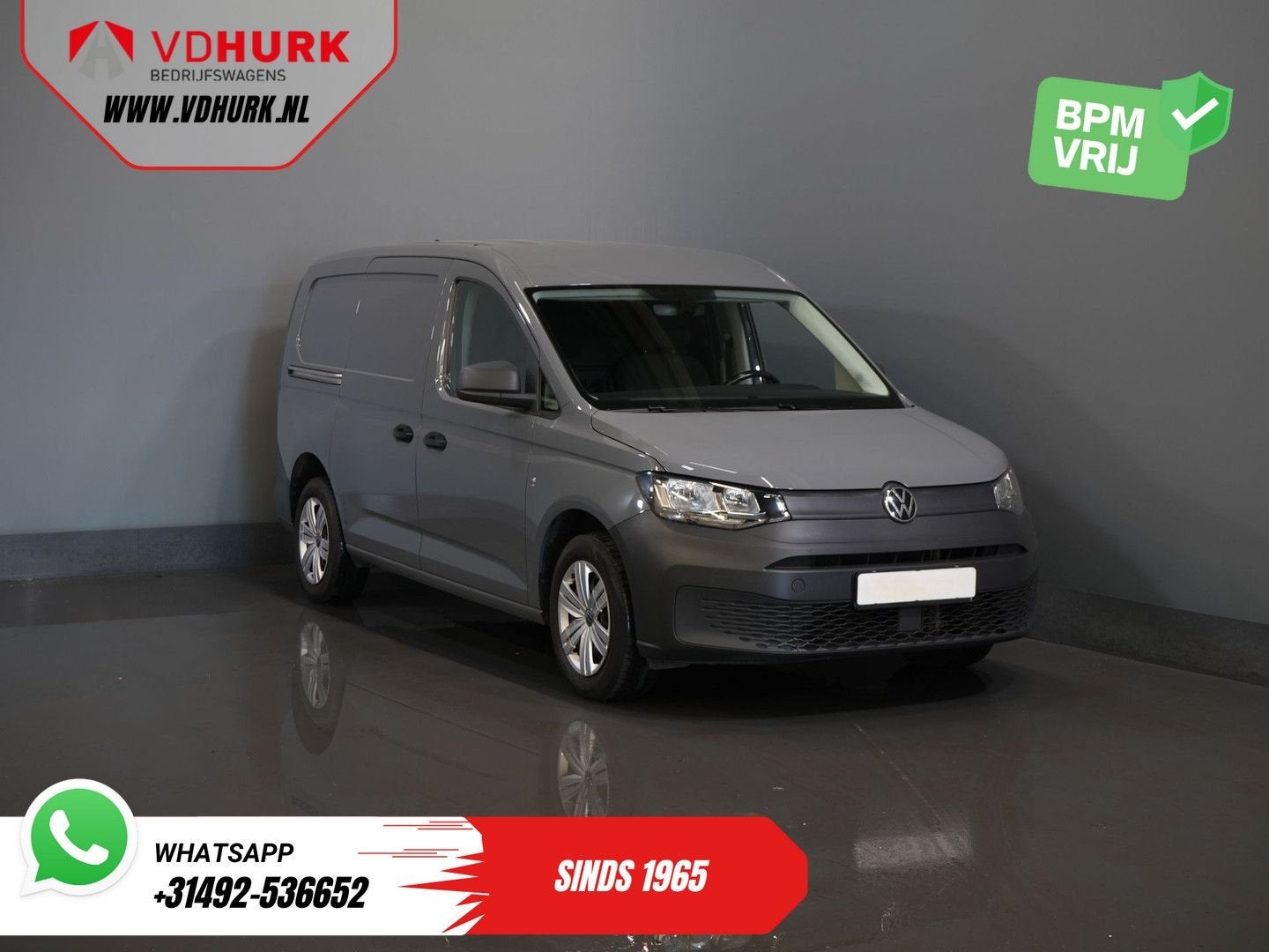 Volkswagen Caddy Cargo Maxi 1.5 TSI 115 pk DSG Aut. BENZINE, Argent ou Gris, Achat, Entreprise, Automatique