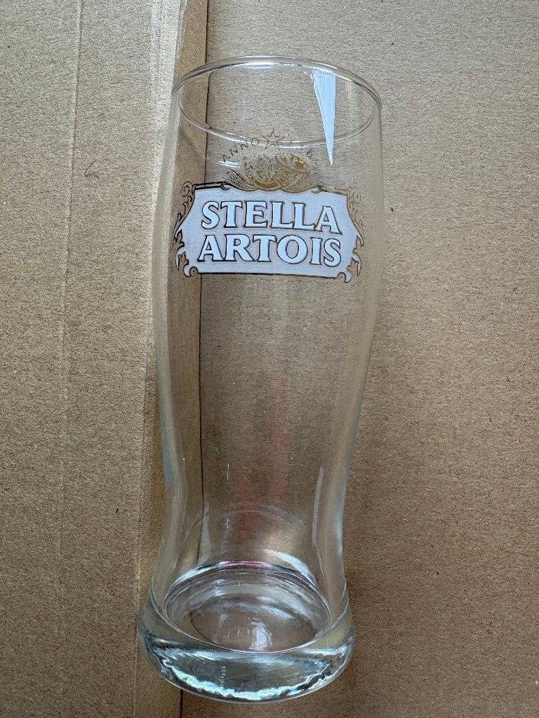 Stella Artois (1 verre), Collections, Enlèvement ou Envoi, Utilisé, Verre ou Verres, Stella Artois