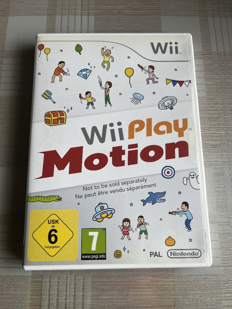 Jeu Wii Wii Play Motion, Consoles de jeu & Jeux vidéo, Enlèvement ou Envoi, À partir de 7 ans, Comme neuf, 3 joueurs ou plus