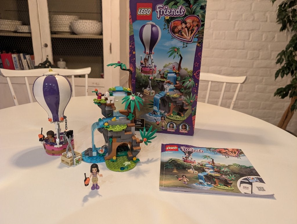 LEGO Friends Le sauvetage des tigres en montgolfière - 41423, Enfants & Bébés, Jouets | Duplo & Lego, Enlèvement ou Envoi, Lego