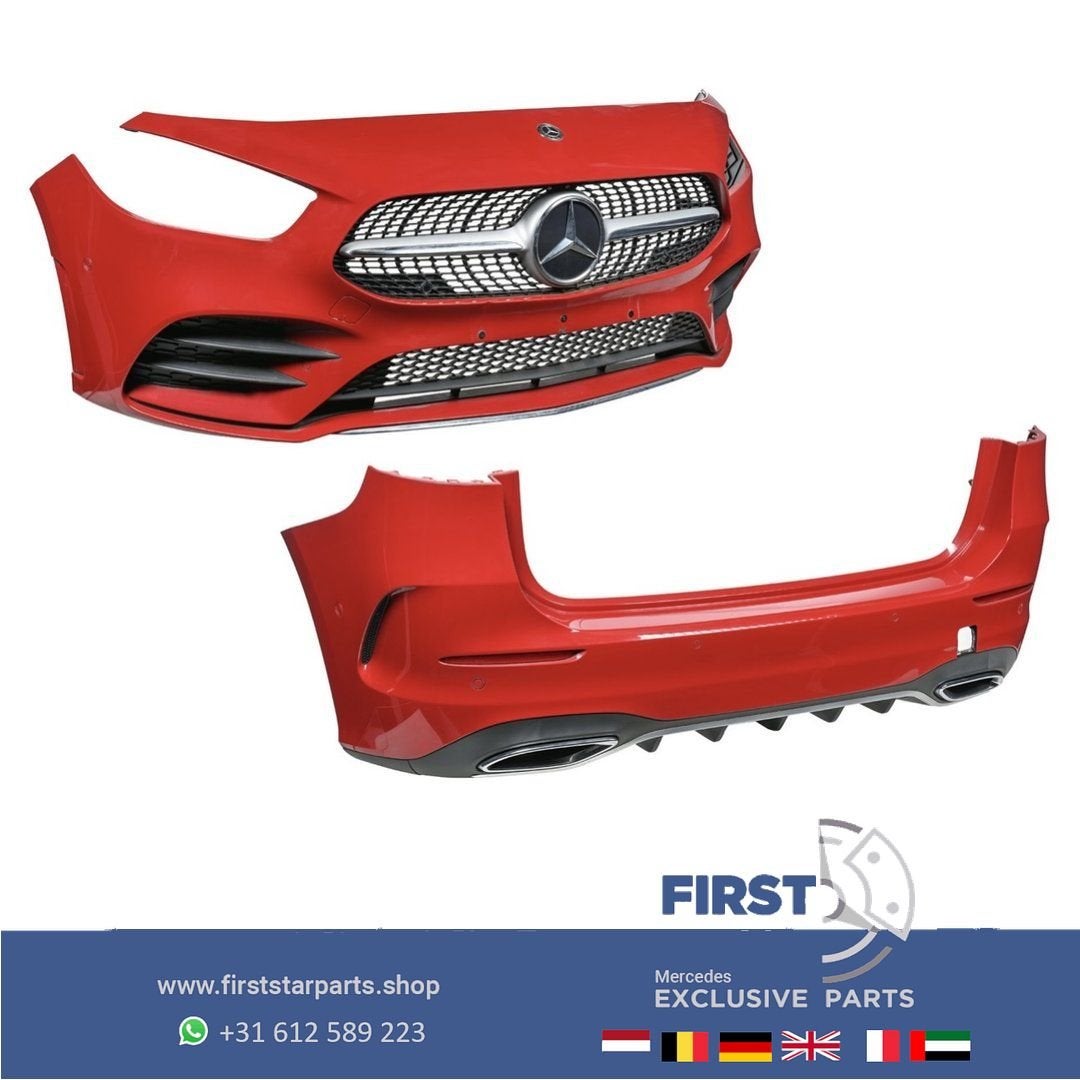 W247 BUMPER SET Mercedes B KLASSE AMG PAKKET VOORBUMPER + AC, Gebruikt, -, Ophalen of Verzenden, Bumper
