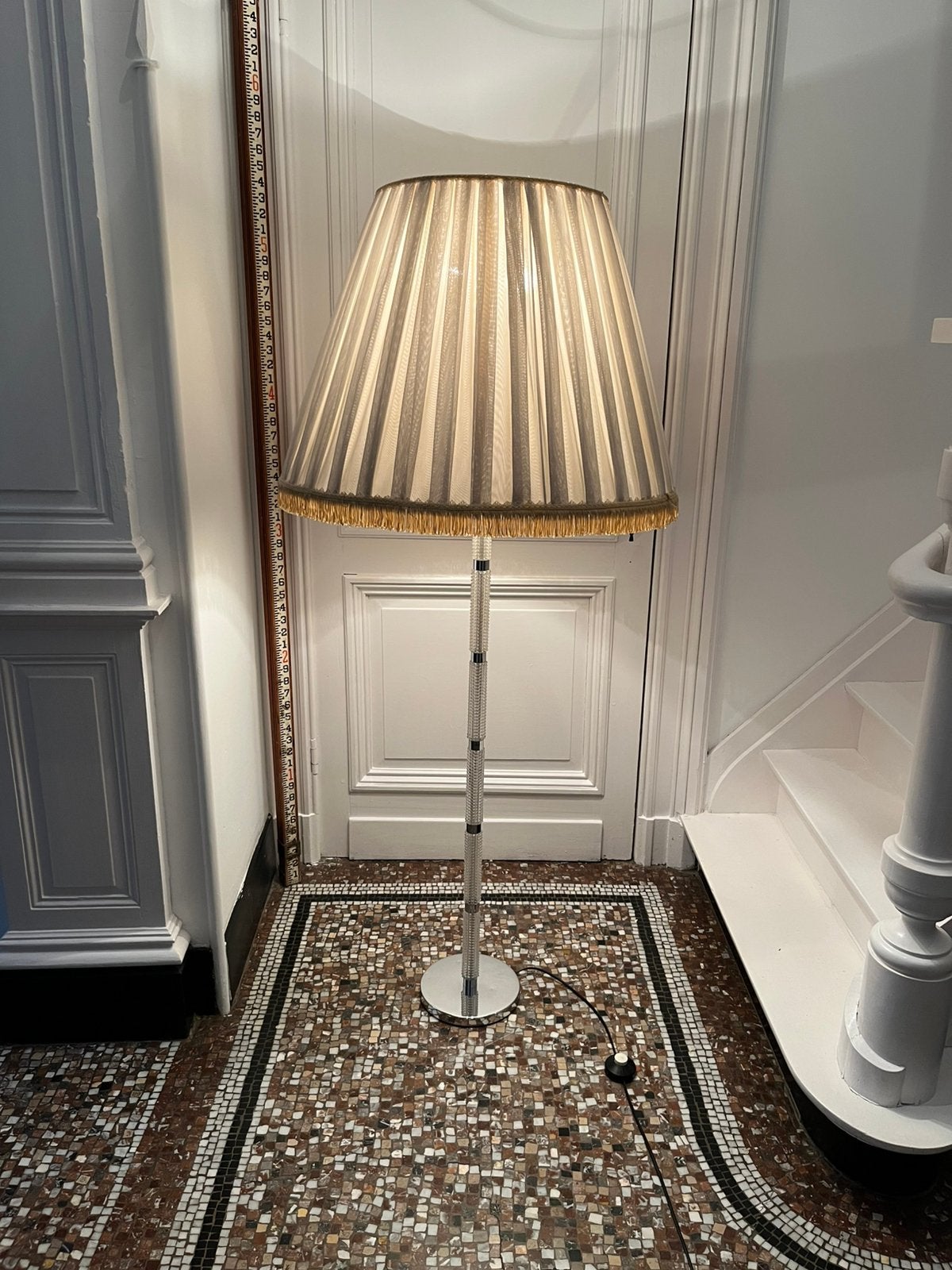 AUTHENTIEKE VINTAGE RETRO HOLLYWOOD REGENCY STAANLAMP LAMP, Huis en Inrichting, Ophalen, Gebruikt