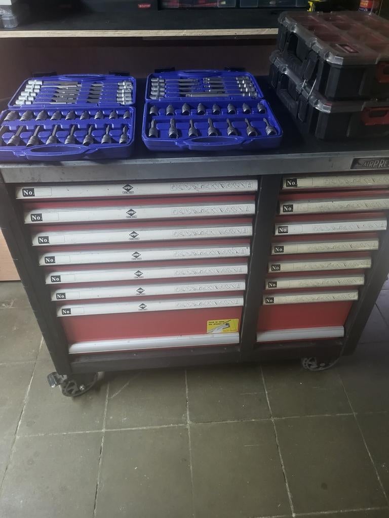 Gereedschapswagen Airpress, Auto diversen, Auto-accessoires, Ophalen