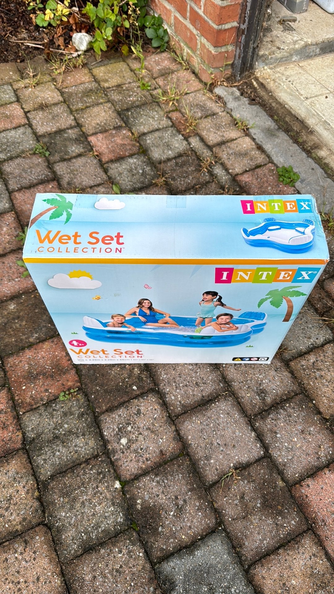 Piacine gonflable INTEX - WET SET COLLECTION - NEUVE, Jardin & Terrasse, Enlèvement, Neuf, Piscine gonflable