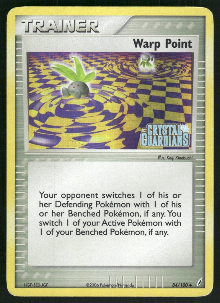 Warp Point 84/100 - Crystal Guardians (Reverse Holo) (Good), Verzenden, Gebruikt