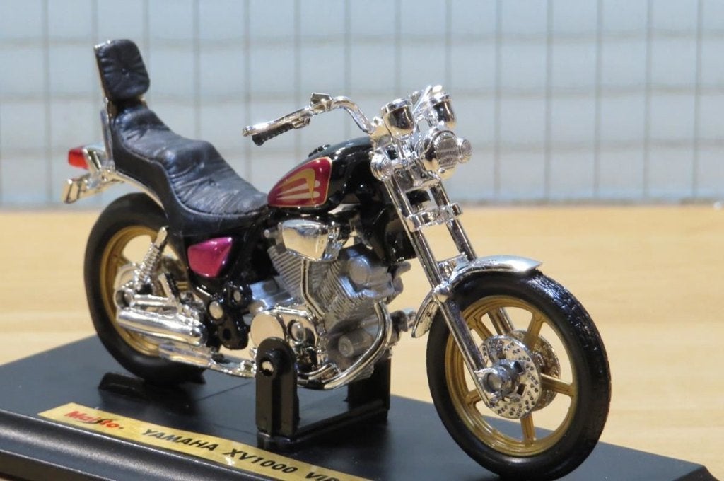 Yamaha XV1000 Virago 1:18, Ophalen of Verzenden, Nieuw, Motor, Maisto