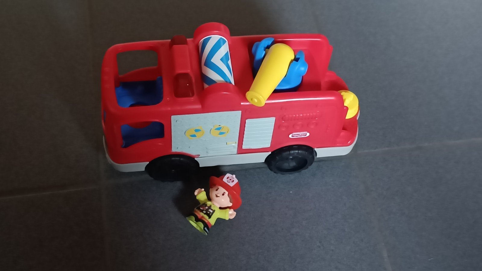 fisher Price little people brandweerwagen, Kinderen en Baby's, Ophalen of Verzenden, Zo goed als nieuw