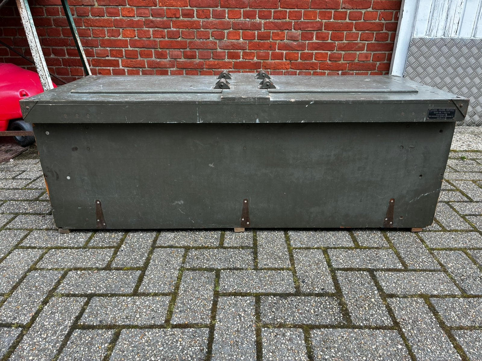 Us Wo2 latrine, Verzamelen, Militaria | Tweede Wereldoorlog, Ophalen