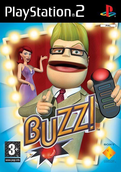 Buzz The Music Quiz, Puzzel en Educatief, Gebruikt, Ophalen of Verzenden, 3 spelers of meer