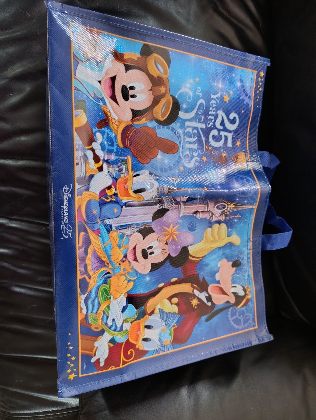 Sac Disneyland Paris 25ans, Collections, Enlèvement, Mickey Mouse, Comme neuf, Sac, Valise ou Pochette