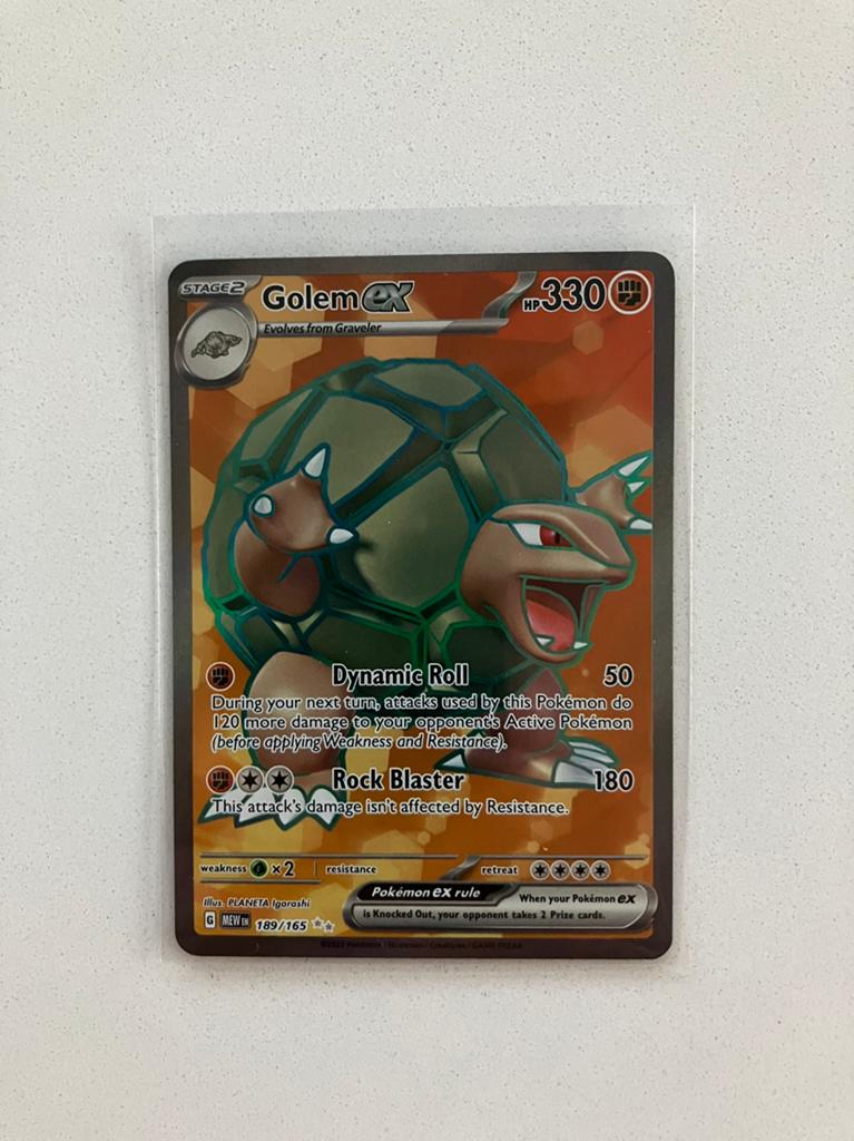 Golem ex ( MEW 189), Hobby en Vrije tijd, Verzamelkaartspellen | Pokémon, Ophalen of Verzenden, Nieuw