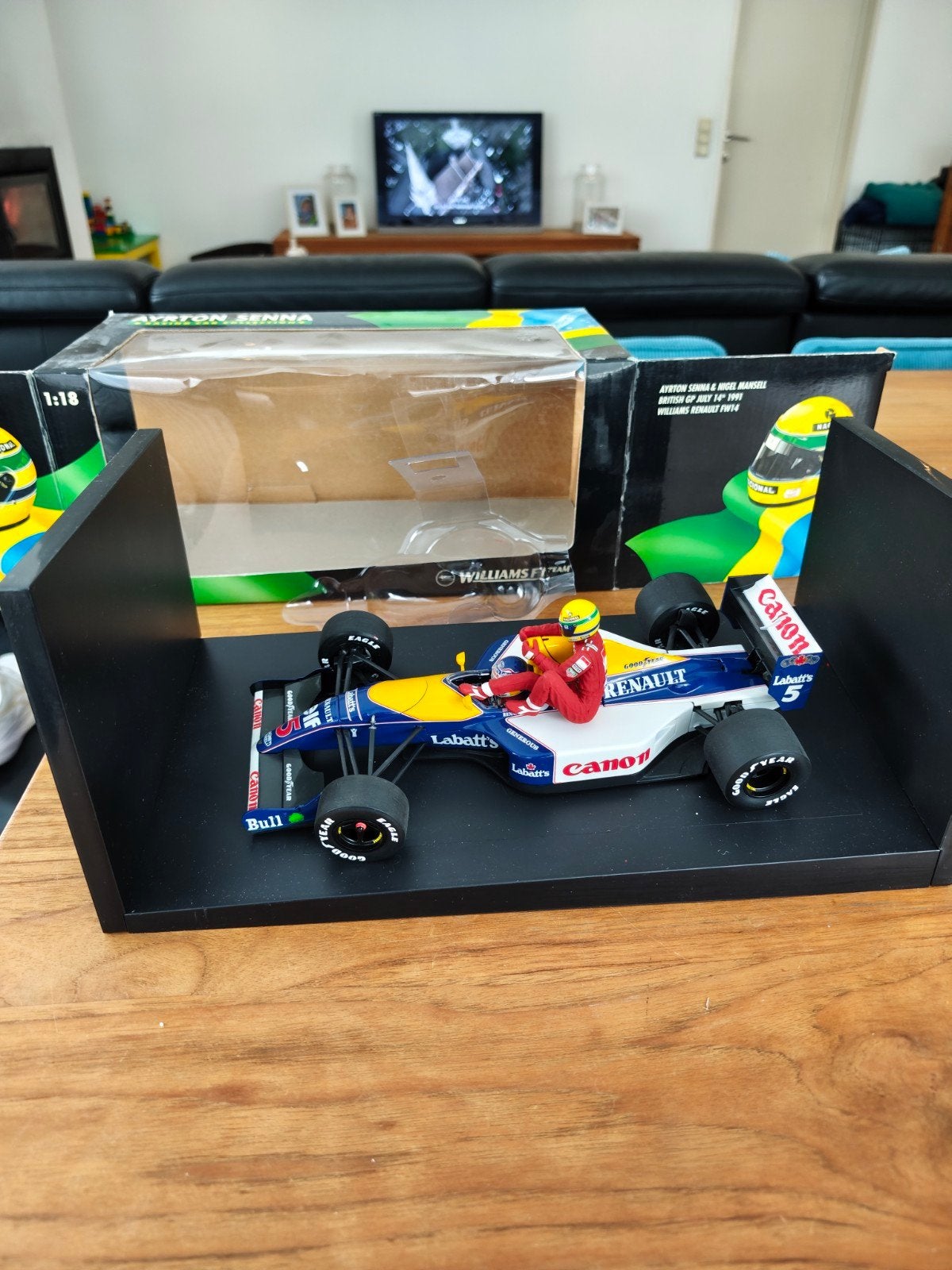 Senna/Mansell, Verzamelen, Ophalen of Verzenden, Zo goed als nieuw, Formule 1