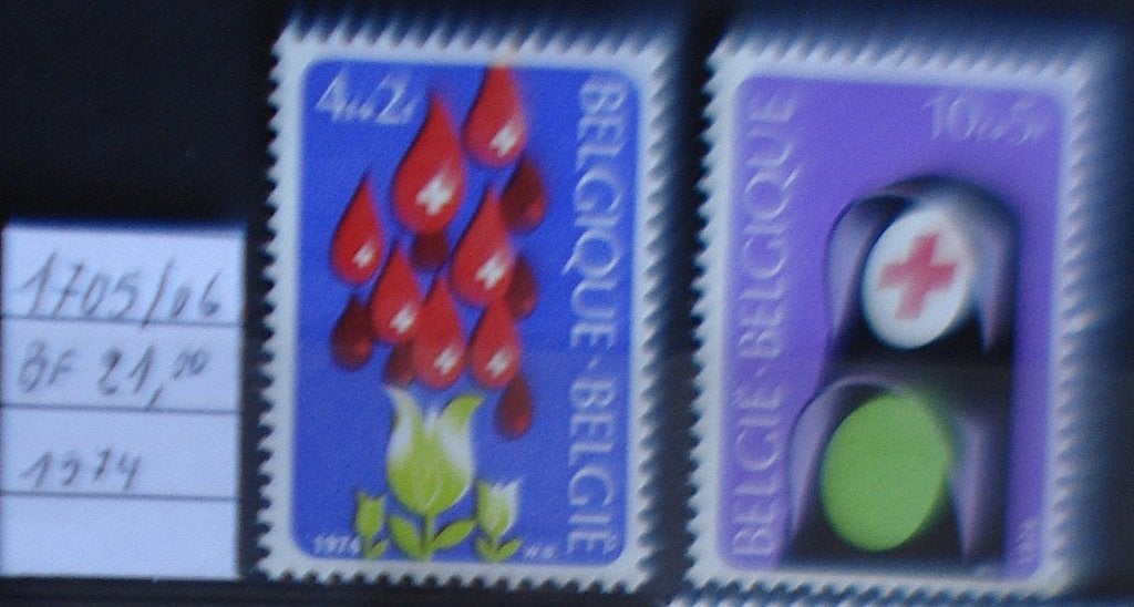 Belgique Thématique **/mnh "" CROIX ROUGE "", Neuf, Non oblitéré, Sans enveloppe, Gomme originale