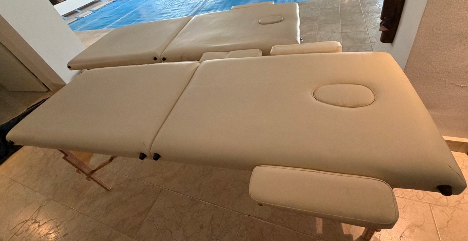 Massagetafel opvouwbaar, Ophalen, Zo goed als nieuw, Massagetafel