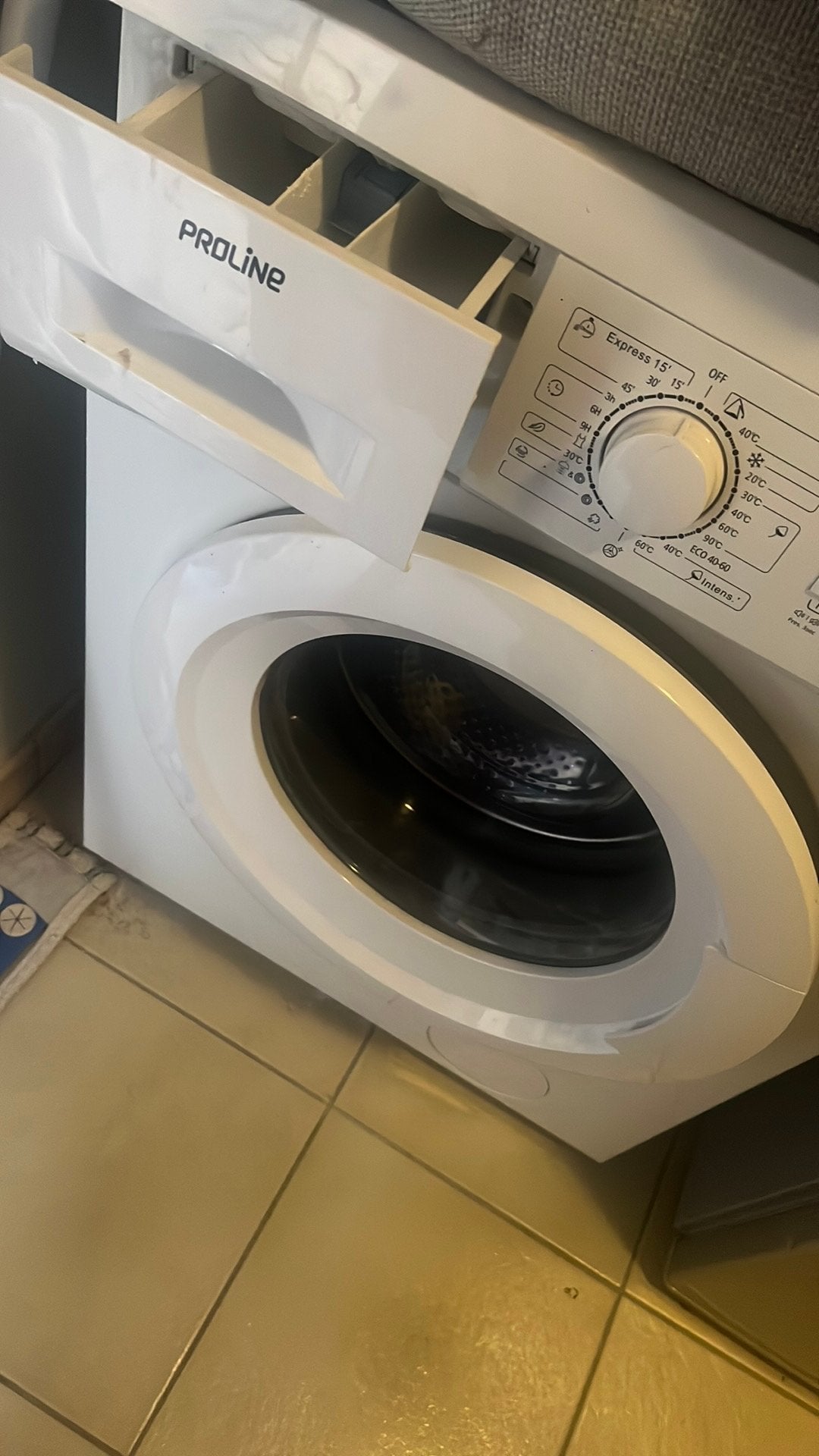 Wasmachine , wit , proline, Electroménager, Lave-linge, Enlèvement, Comme neuf