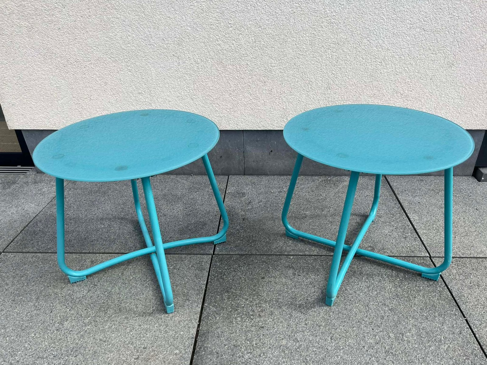 Lounge bijzettafel, Tuin en Terras, Tuinsets en Loungesets, Ophalen, Zo goed als nieuw, Bijzettafel