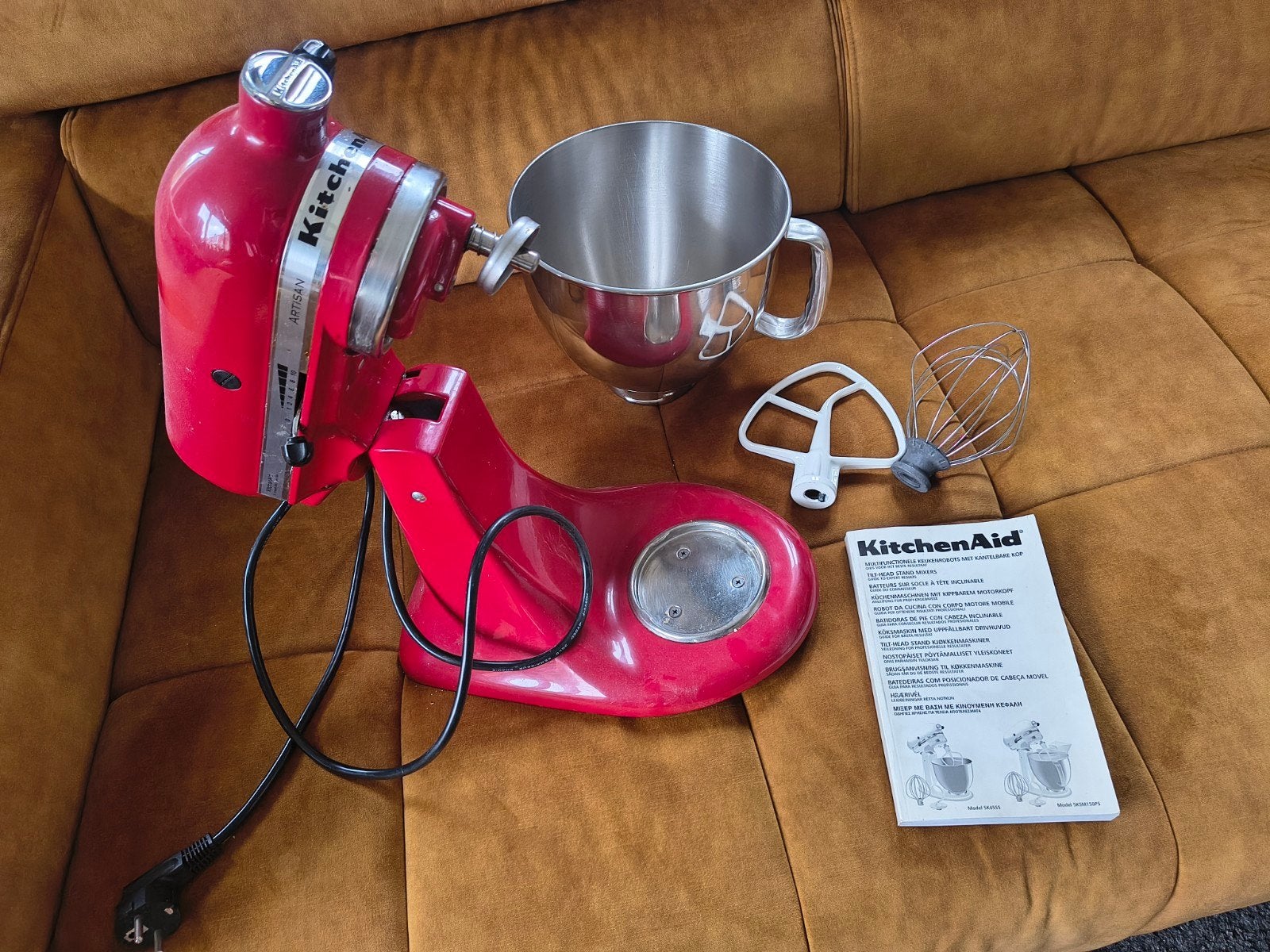 Keukenrobot KitchenAid (rood), Electroménager, Mélangeurs de cuisine, Enlèvement