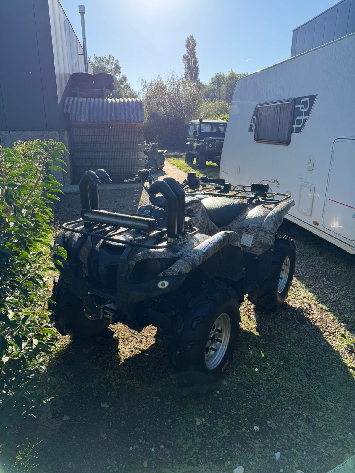 Yamaha Grizzly 700, injection