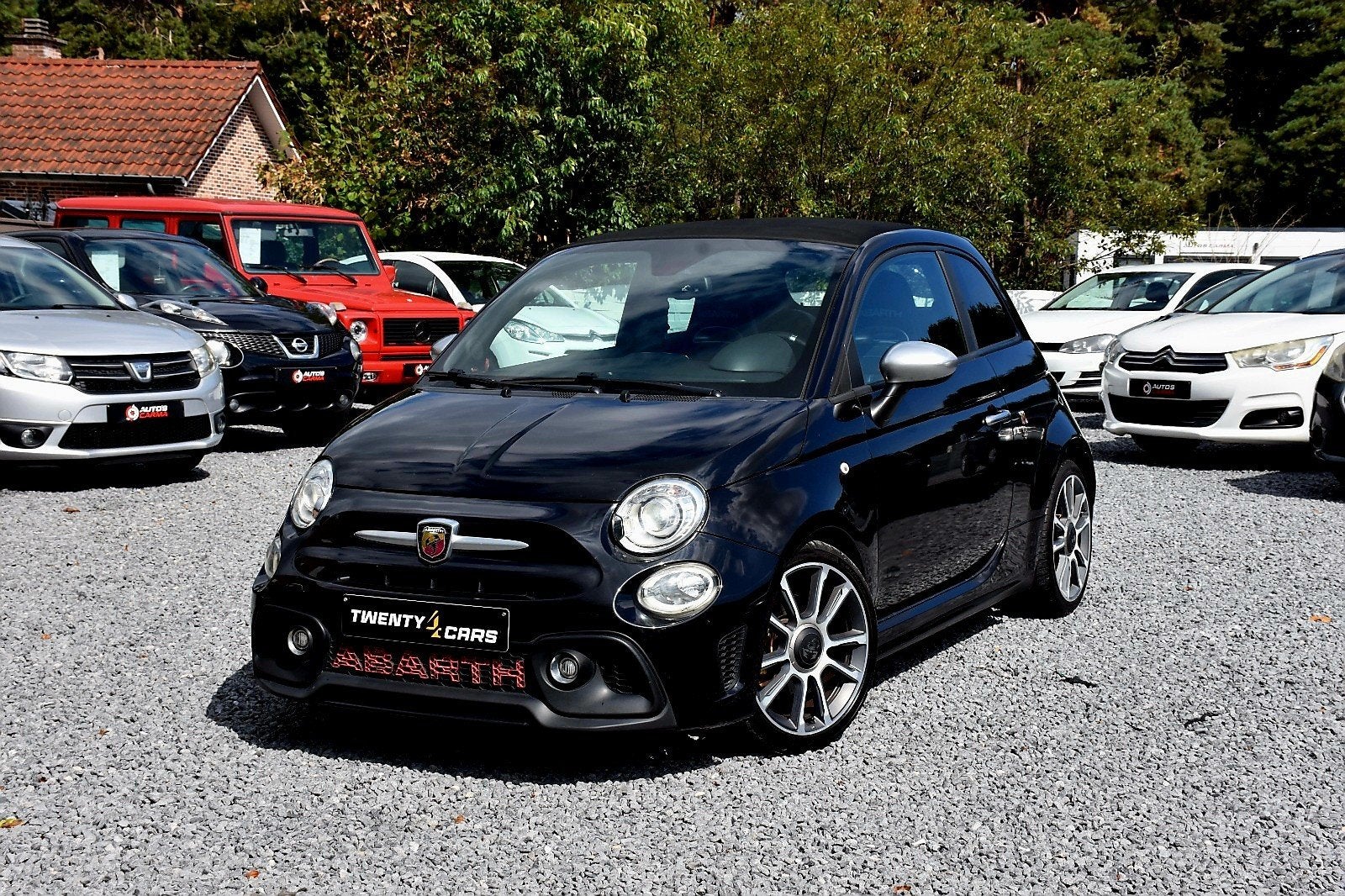 Fiat 500C Abarth Cabrio Airco Nieuw Model Led Navi CruiseC, Cuir, Achat, Euro 6, Entreprise
