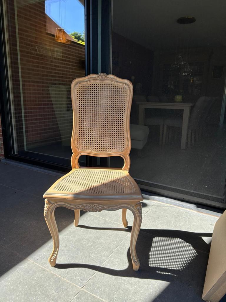 Louis XV / Louis Philippe stijl eetkamer stoelen (6stuks), Ophalen