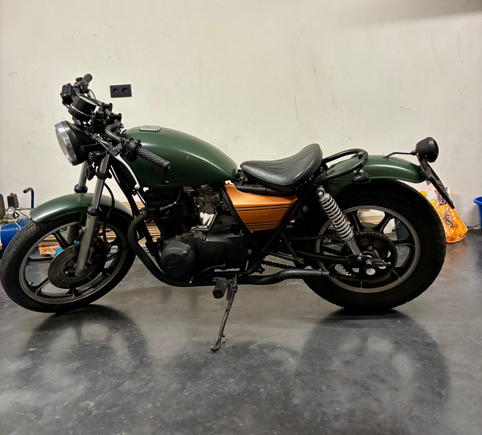 Kawasaki 440cc., Motoren, Motoren | Kawasaki, 2 cilinders, Sportuitlaat, Gebruikt, Particulier