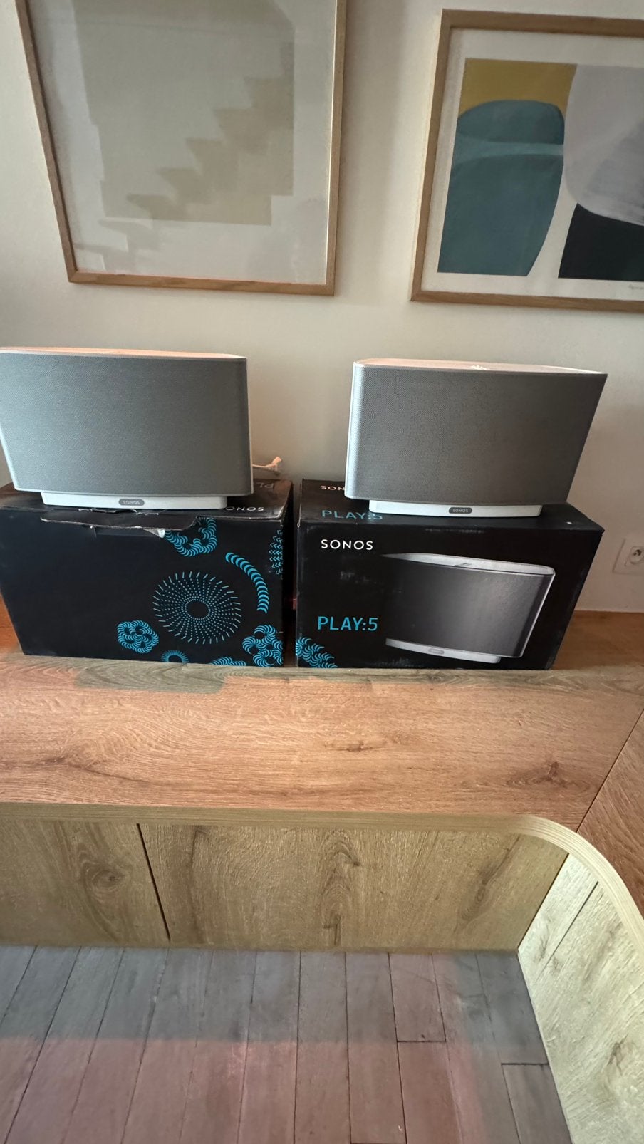 2 Sonos play 5, Ophalen, Zo goed als nieuw