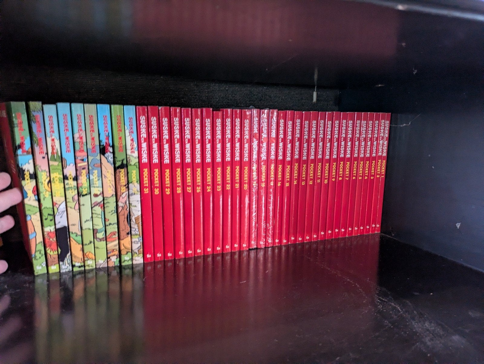 40 Suske en Wiske mini-pockets, Meerdere stripboeken, Ophalen, Gelezen